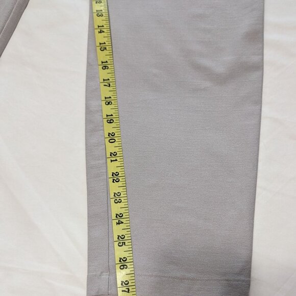 Eileen Fisher Washable Stretch Crepe Straight Leg Pants Soft grey 1X - Picture 13 of 14